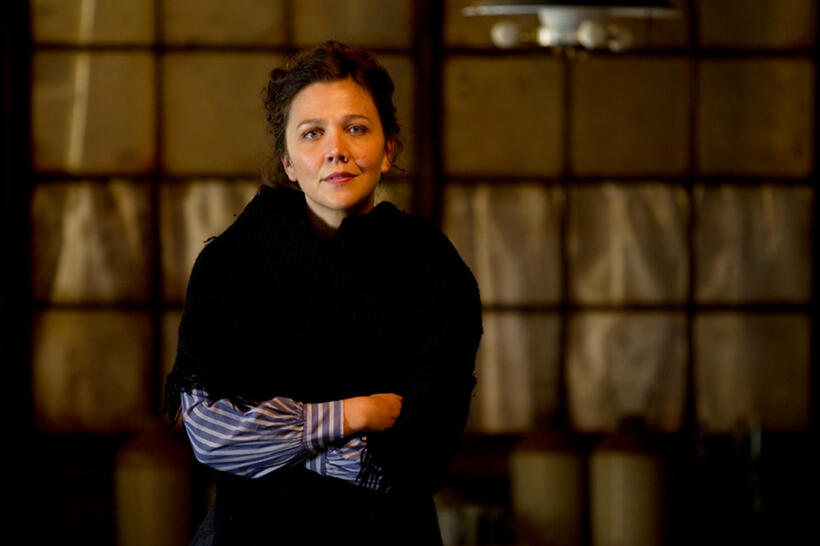 Maggie Gyllenhaal as Charlotte Dalrymple in "Hysteria."