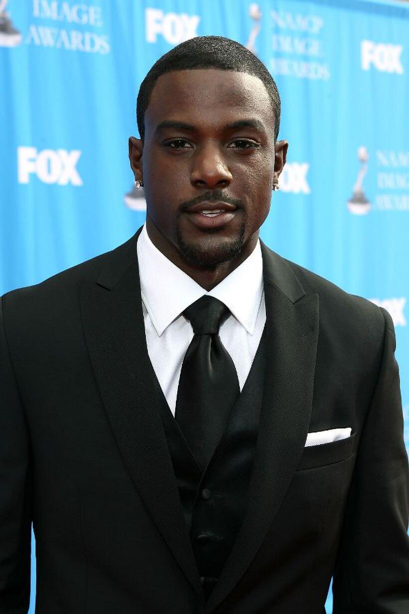 Lance Gross at the 39th NAACP Image Awards.