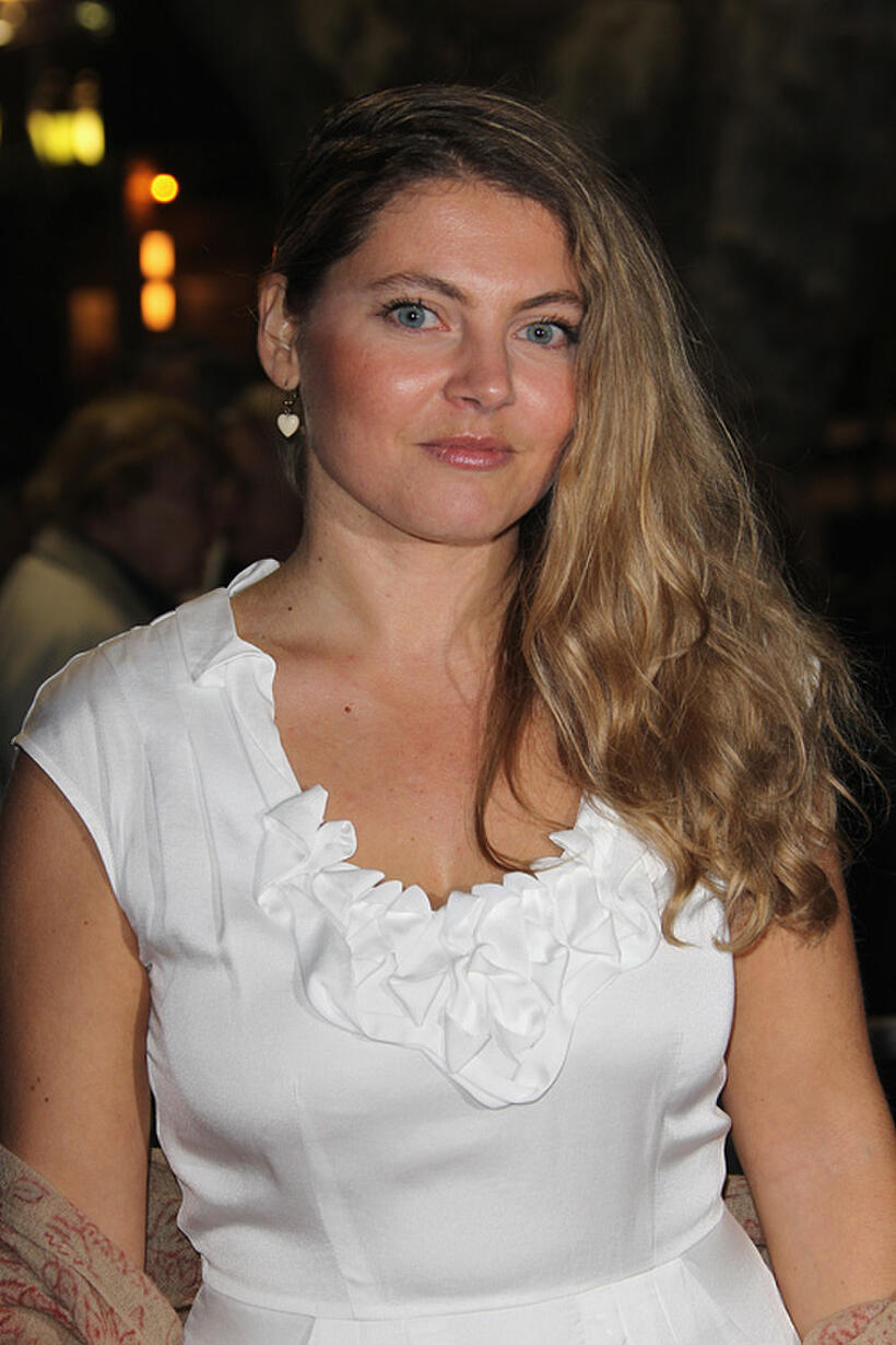 Sophie Guillemin at the Official Mayor's Reception during the 12th International "Festival des Antipodes" in France.