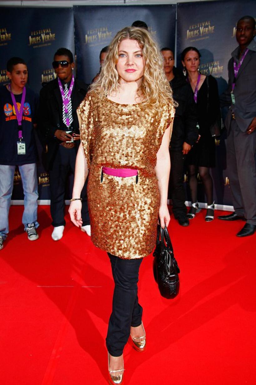 Sophie Guillemin at the Jules Verne Adventure Film Festival.