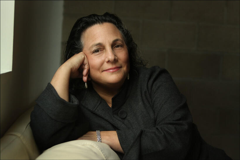 Director Roberta Grossman on the set of "Hava Nagila."