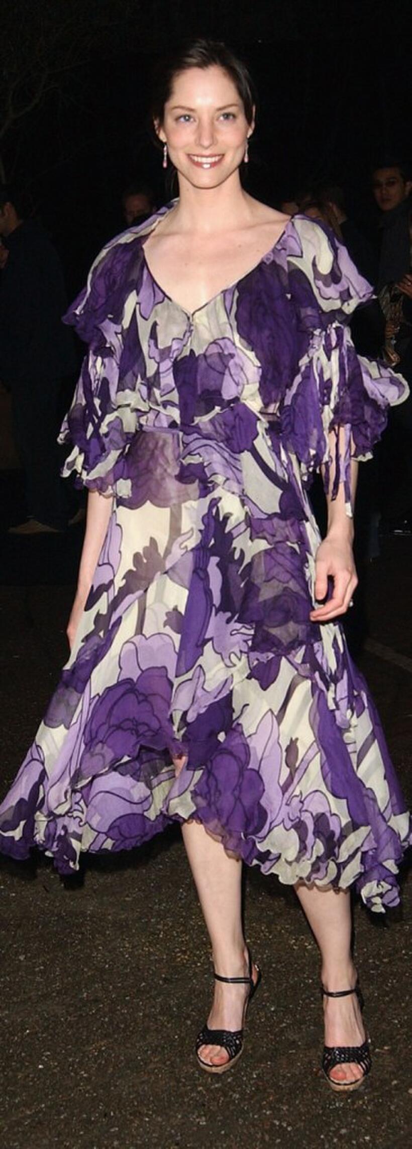 Sienna Guillory at the afterparty following the UK premiere of "Kill Bill: Volume 2."