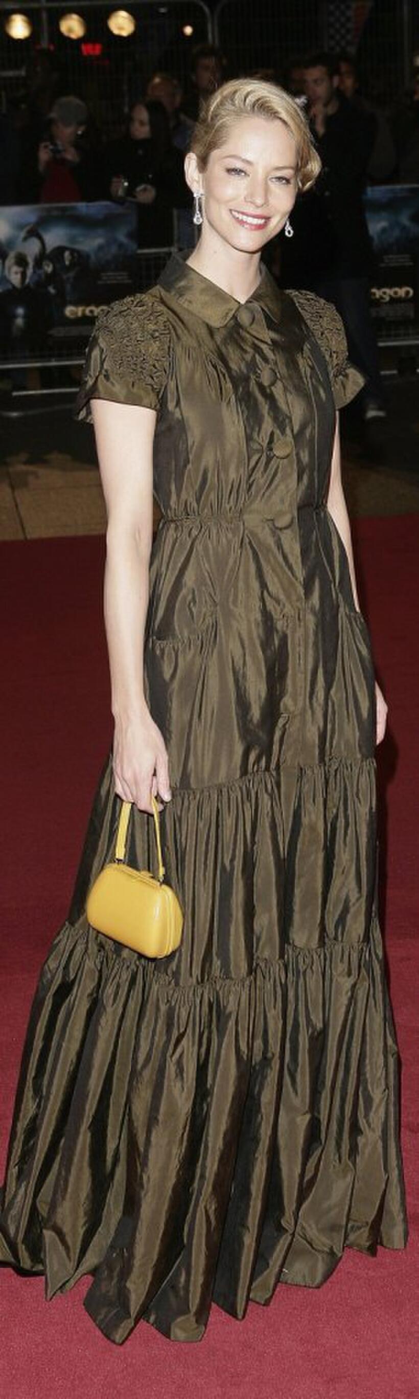 Sienna Guillory at the world premiere of "Eragon."