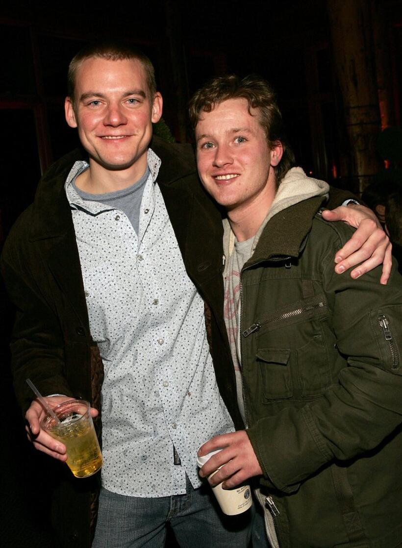 Director Brian Jun and Tom Guiry at the Gersh Agency Party during the Sundance Film Festival.