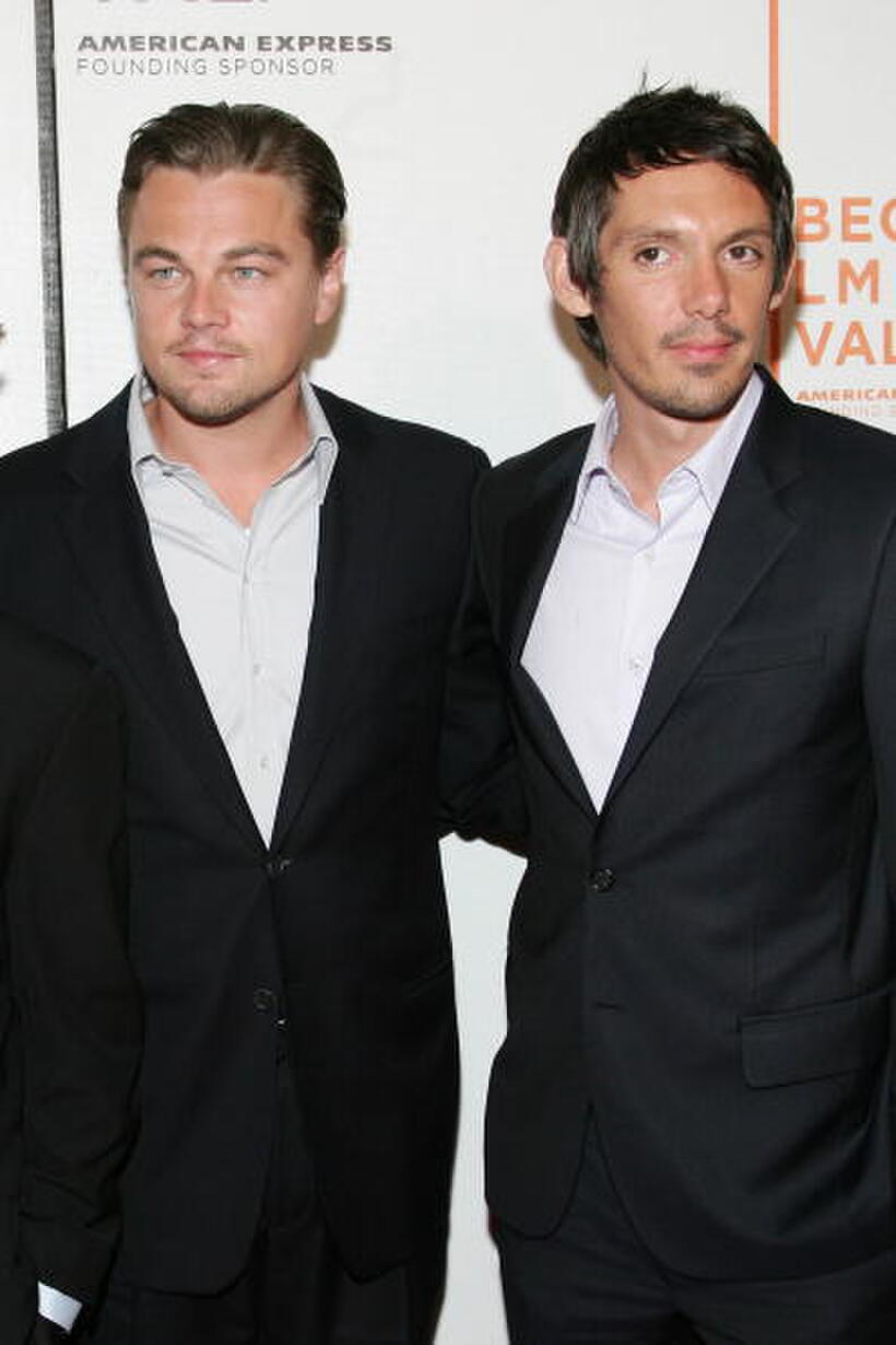 Lukas Haas and Leonardo DiCaprio at the 2007 Tribeca Film Festival, attend the premiere of "Gardener Of Eden."