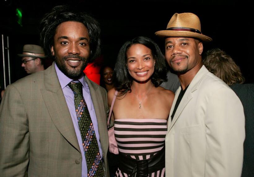 Director Lee Daniels, Rochelle Aytes and Cuba Gooding Jr. at the after party of the Los Angeles premiere of "Shadowboxer."
