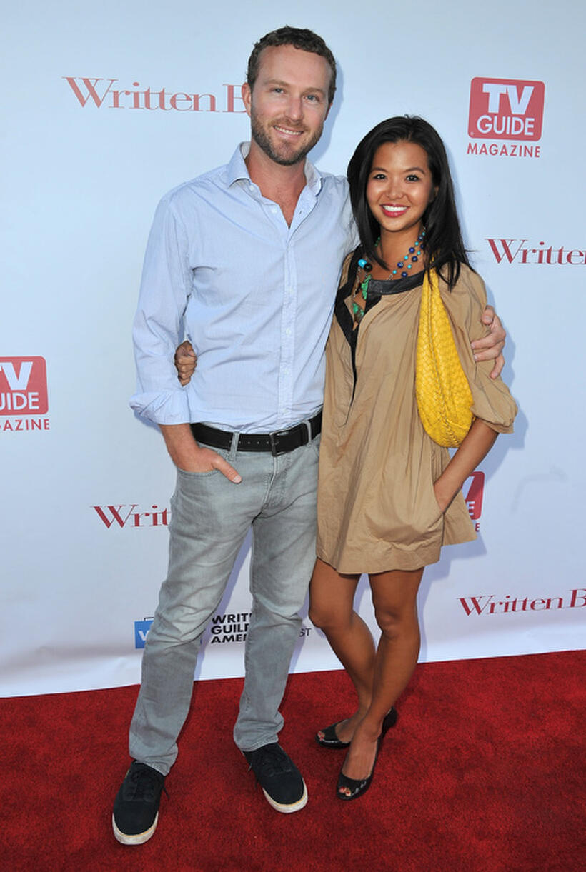 Devon Gummersall and Jenn Liu at the WGA's 101 Best Written Series Event in California.