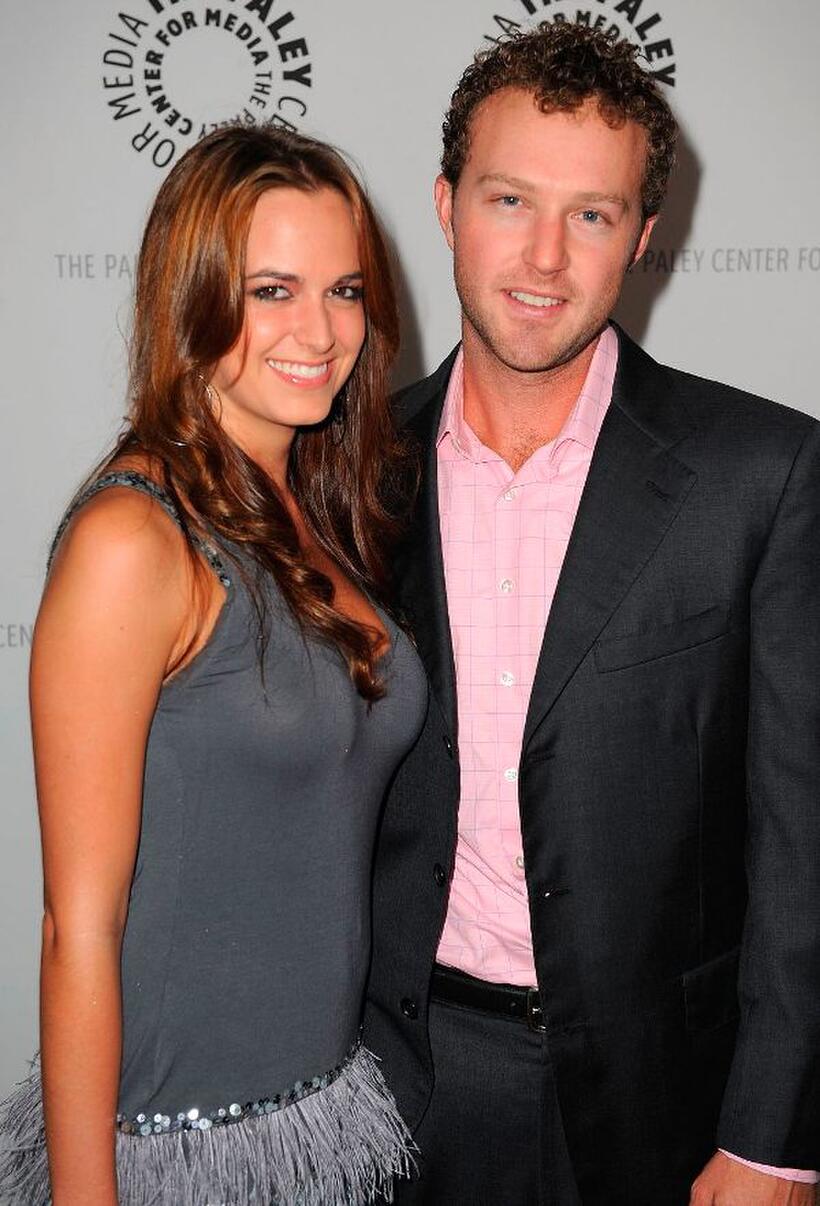 Jena Sims and Devon Gummersall at the "Drop Dead Diva: Season One Finale."