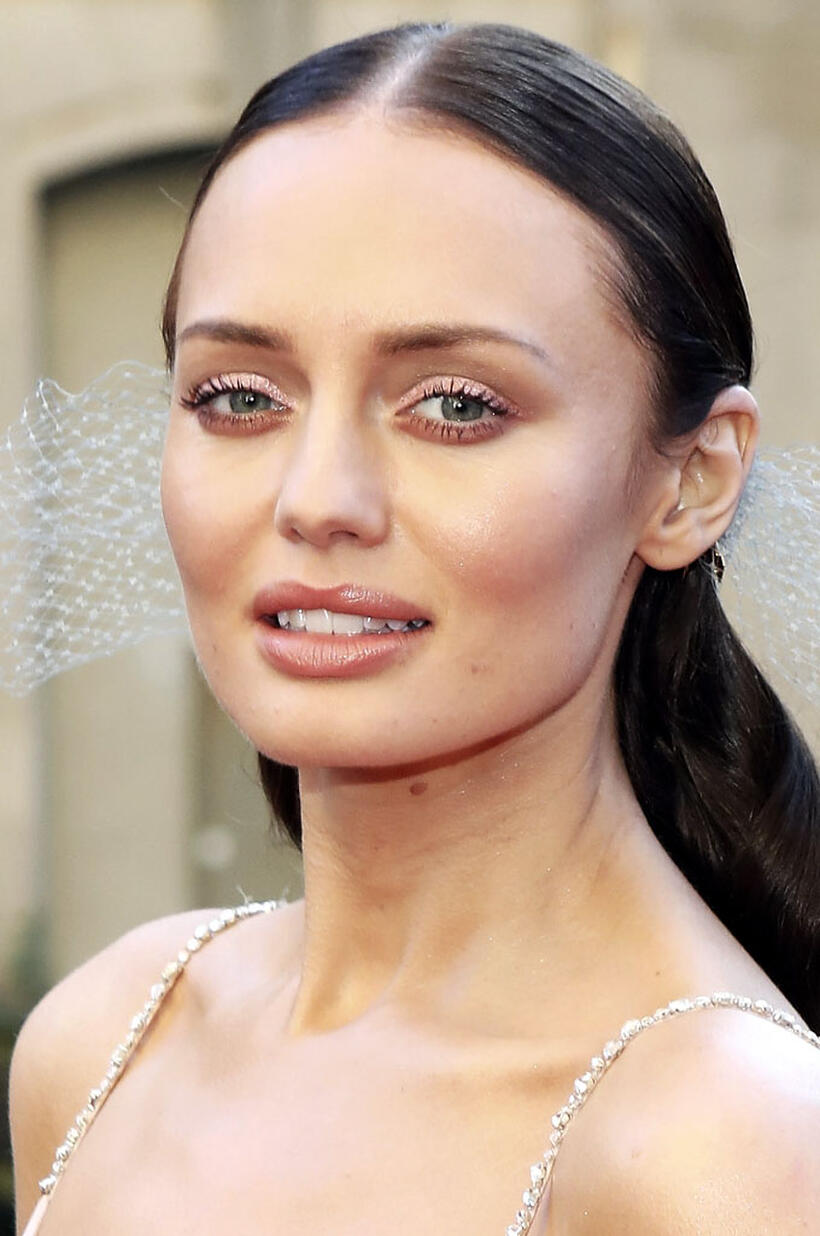 Laura Haddock at the premiere of "Transformers: The Last Knight" in Chicago.