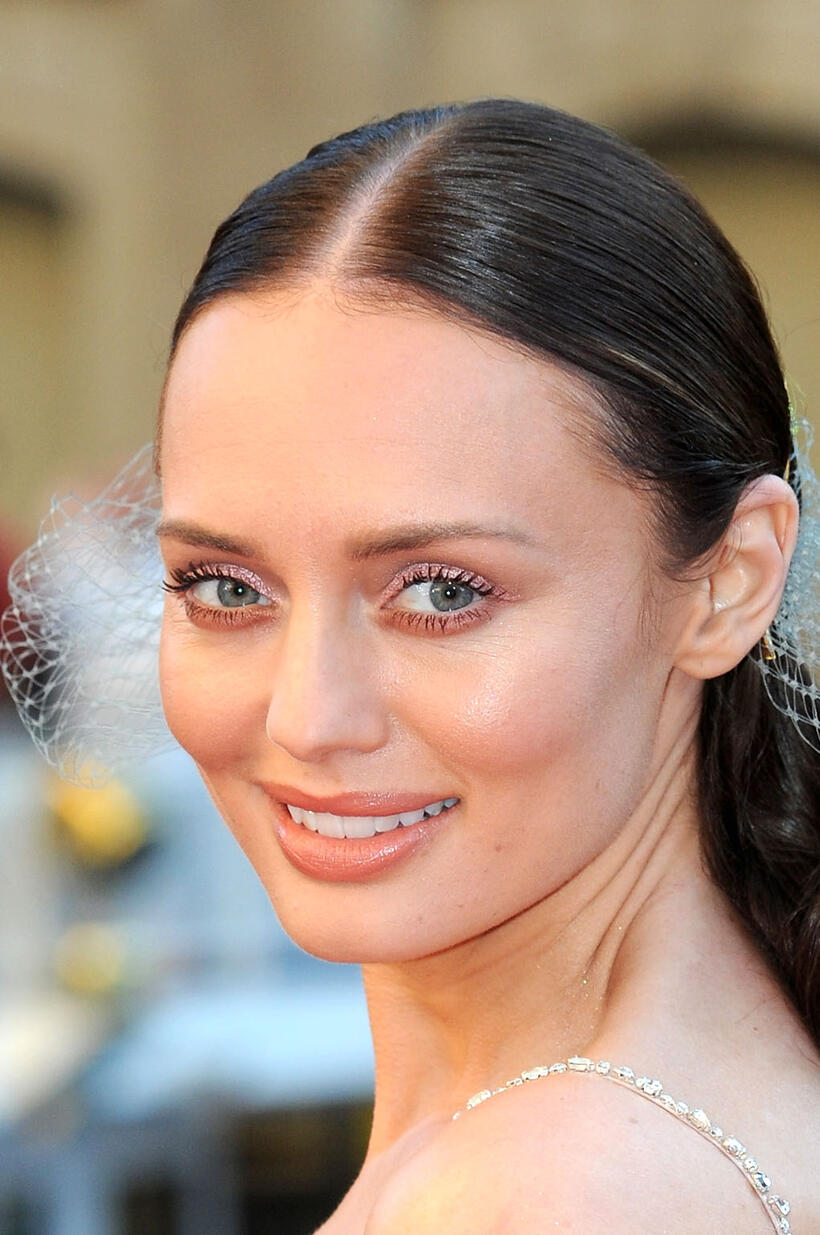Laura Haddock at the premiere of "Transformers: The Last Knight" in Chicago.