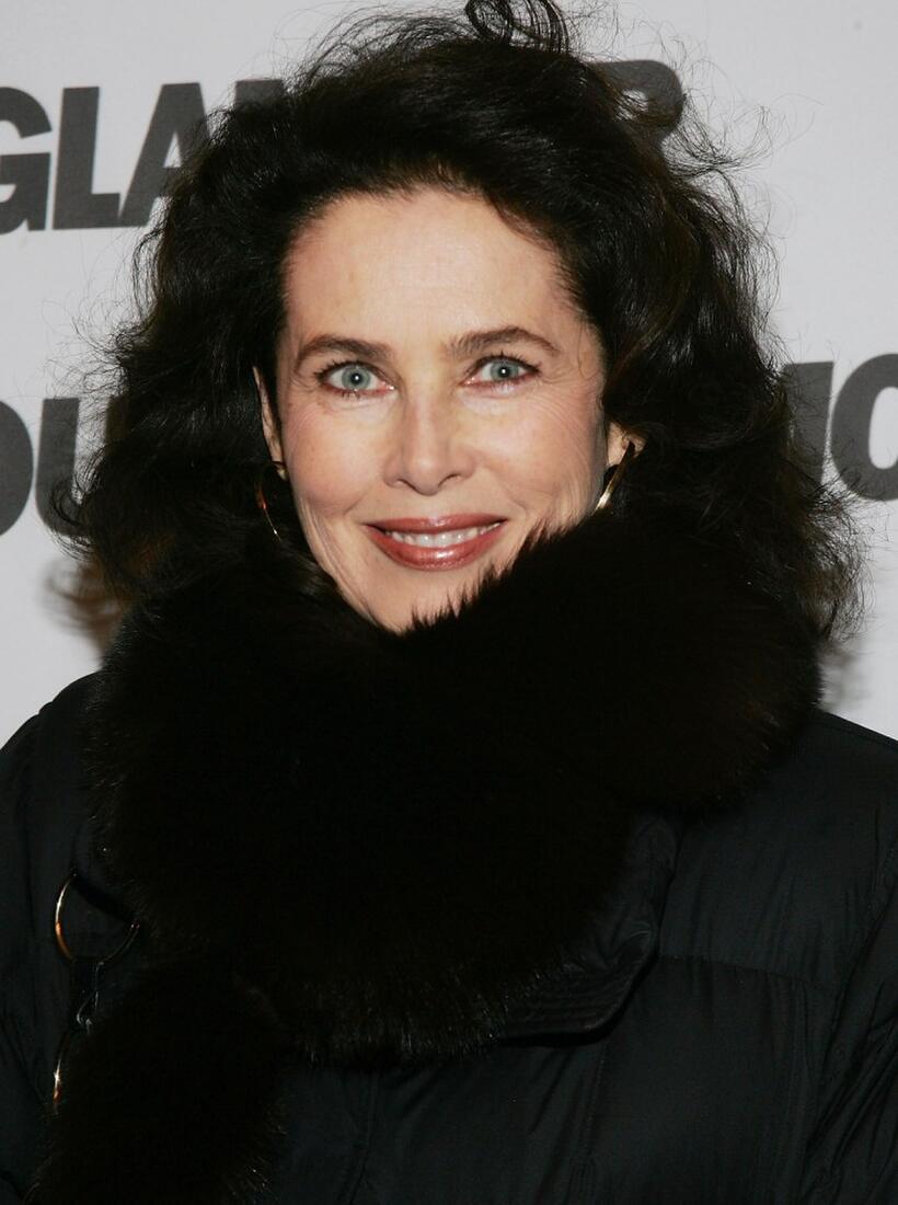 Dayle Haddon at the party of Glamour Magazines first-ever Hero Issue.