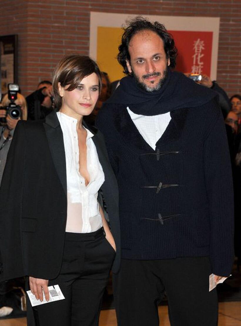 Valentina Cervi and Luca Guadagnino at the premiere of "Portrait Of My Father" during the 5th International Rome Film Festival.
