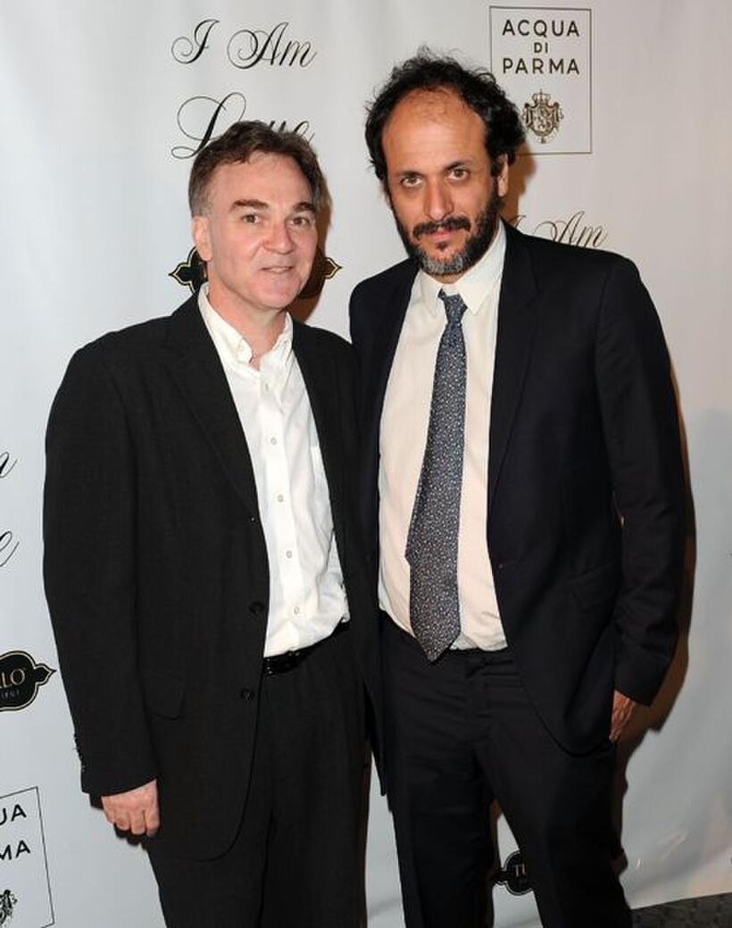 Eamonn Bowles and Luca Guadagnino at the New York premiere of "I Am Love."