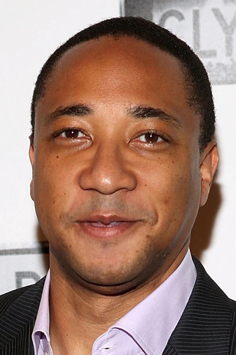 Damon Gupton at the after party of the "Clybourne Park" Broadway opening night.