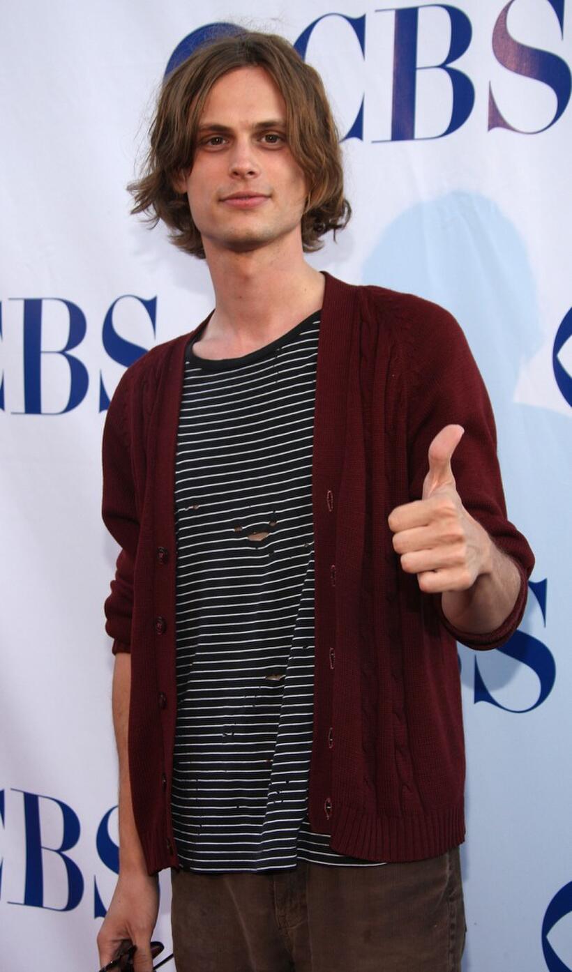 Matthew Gray Gubler at the CBS Summer Stars Party 2007.