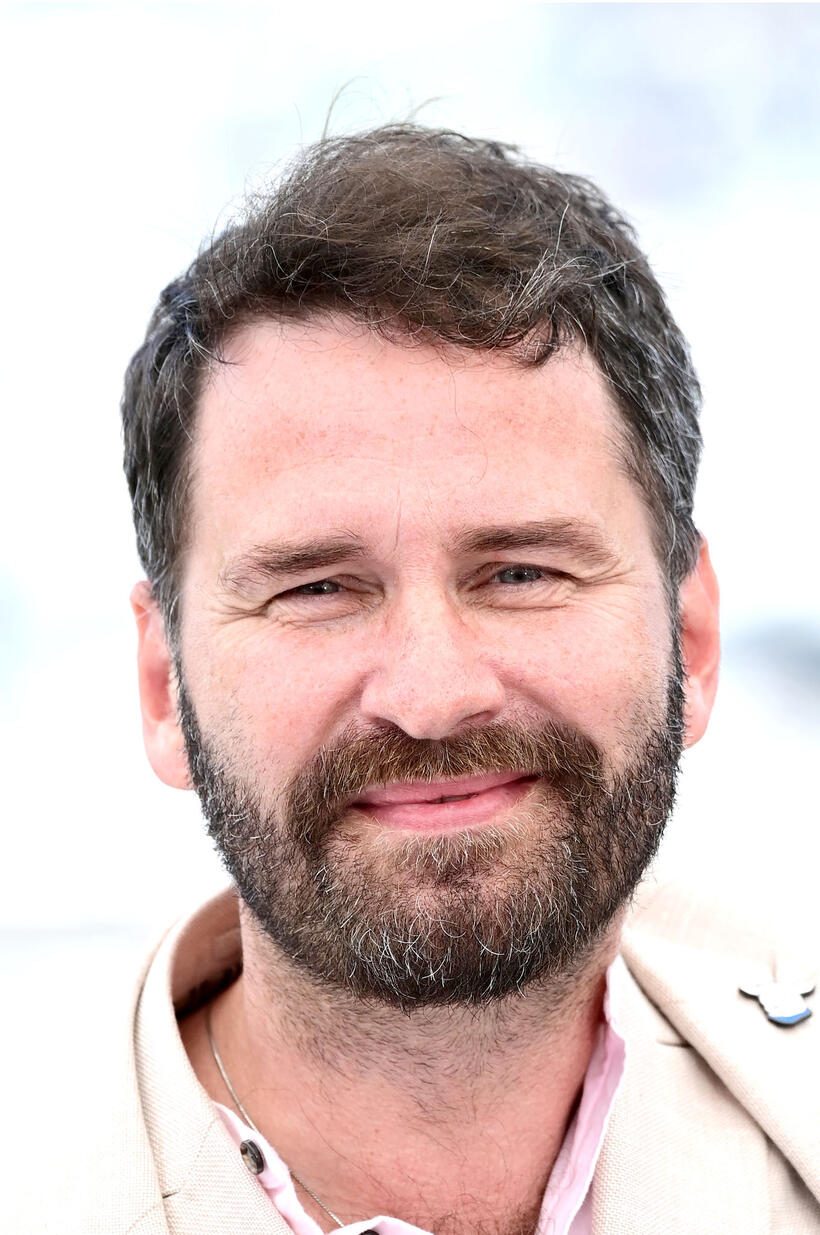 Hilmir Snaer Gudnason at the "Lamb" photocall during the 74th annual Cannes Film Festival.