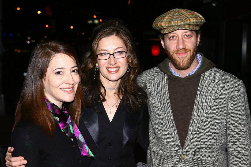 Clea Lewis, Annabelle Gurwitch and Joey Slotnick at the premiere party of "Fired!"