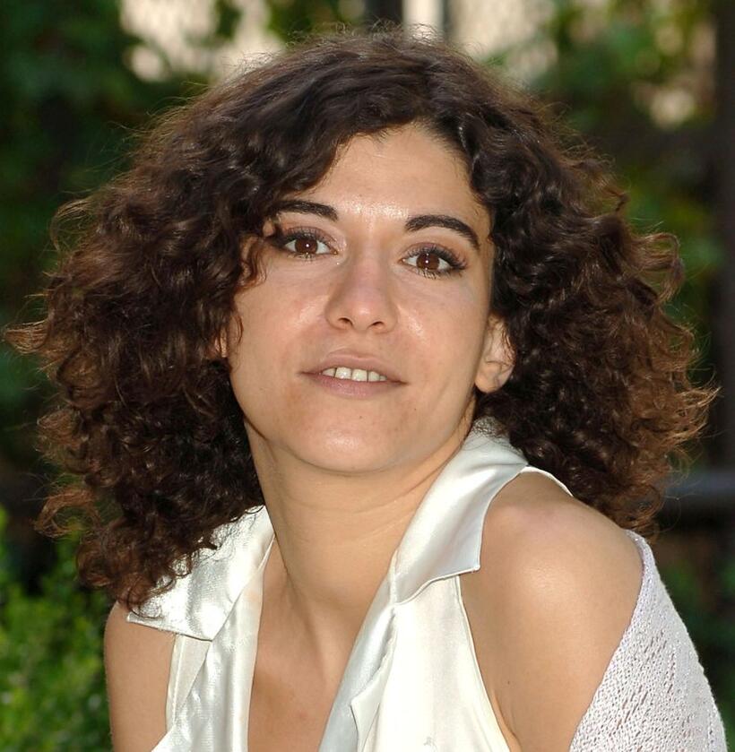 Lubna Azabal at the photocall to promote "Exils."