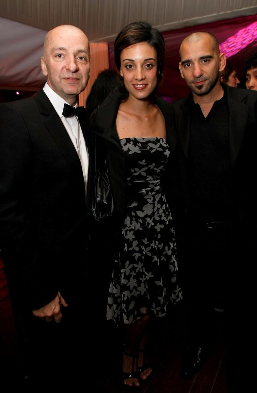 Martina Gusman, Pablo Trapero and Guest at the Finecut Party For Leonera And the Chaser during the 61st International Cannes Film Festival.