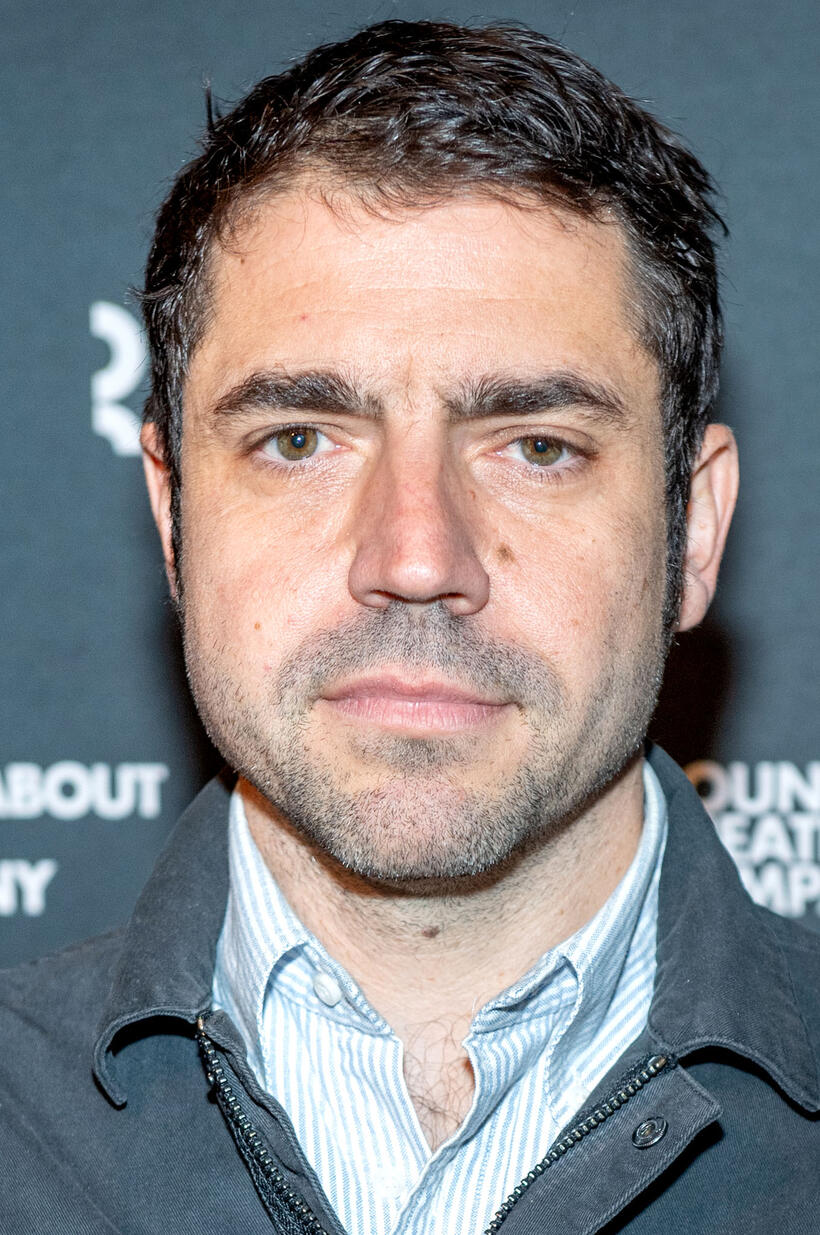 Noah Haidle at the "Birthday Candles" photocall in New York City.