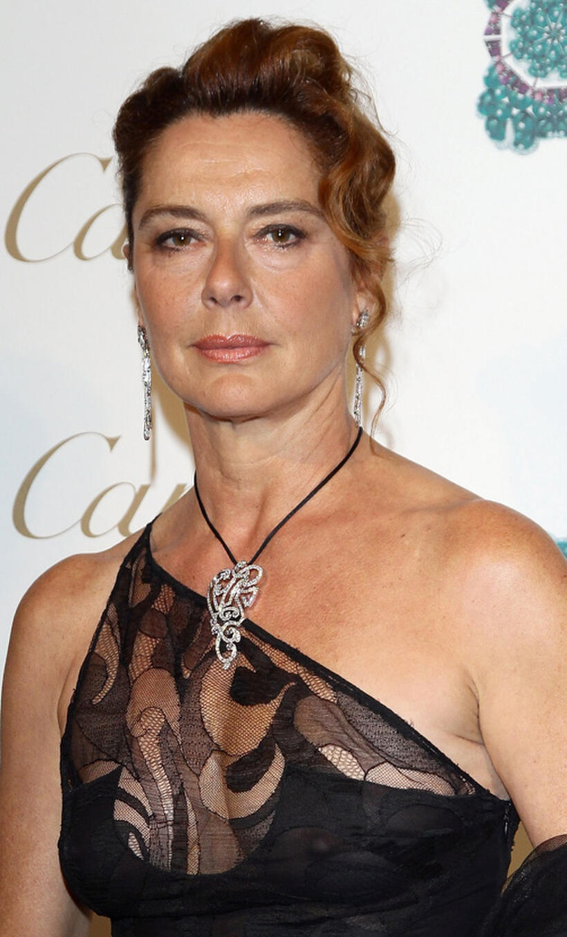 Monica Guerritore at the launch of "Sortilege de Cartier" Jewellery Collection in Rome.