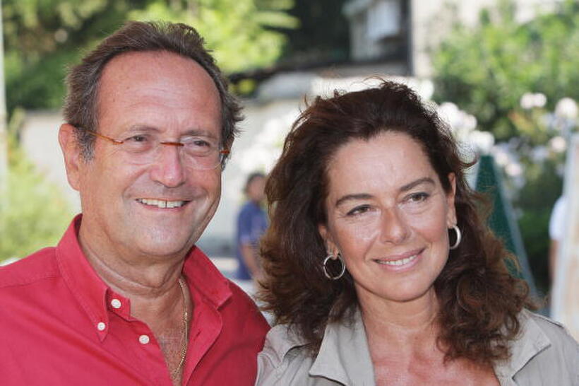 Monica Guerritore and Guest at the 65th Venice Film Festival.