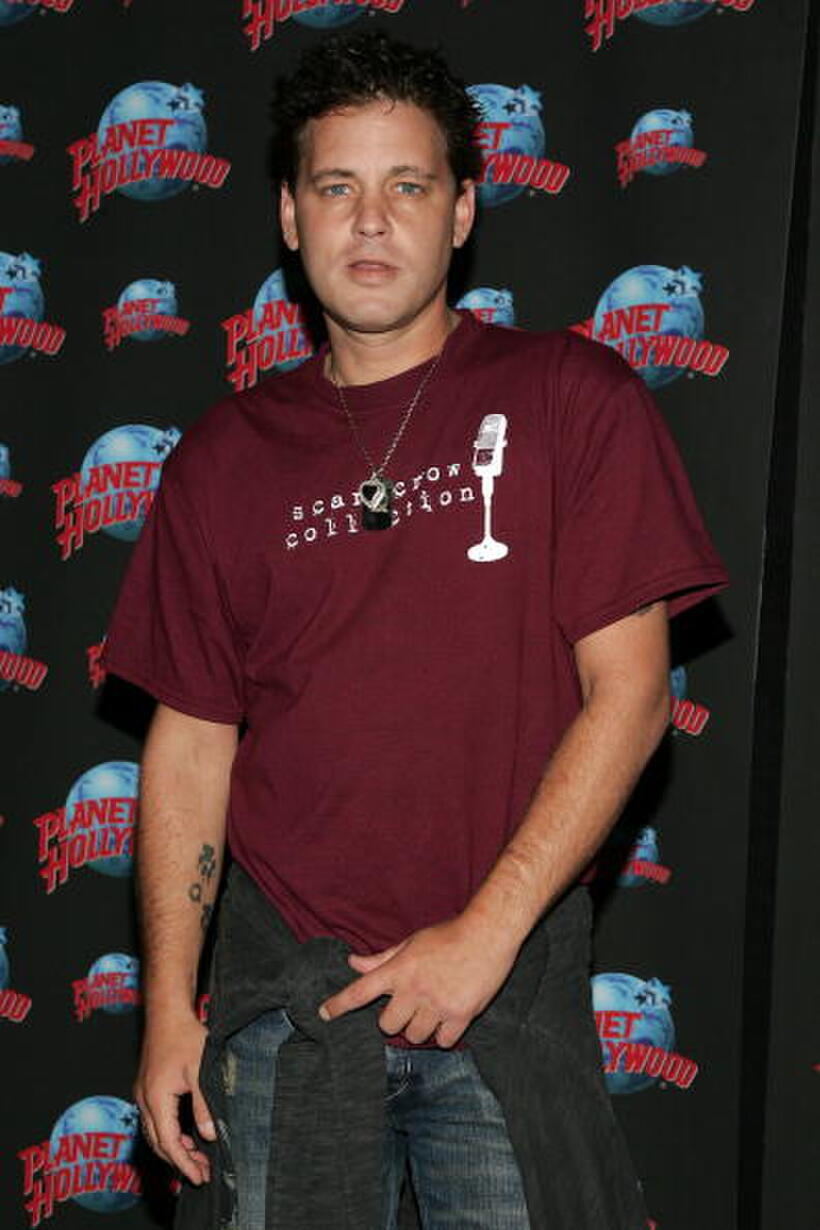 Corey Haim at the Planet Hollywood Times Square for his handprint ceremony.