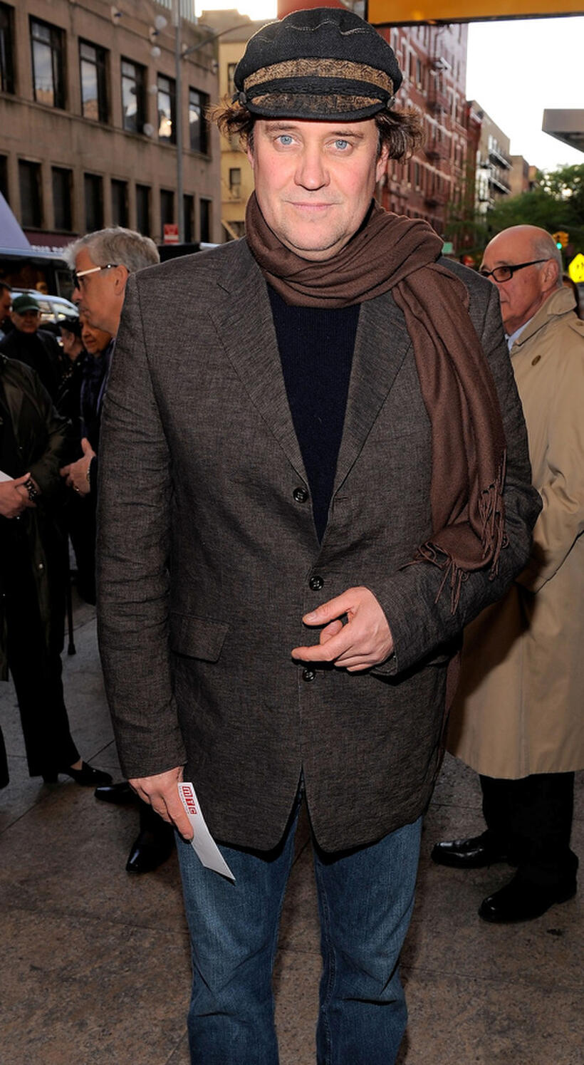 Lance Guest at the Broadway opening night of "Collected Stories" in New York.