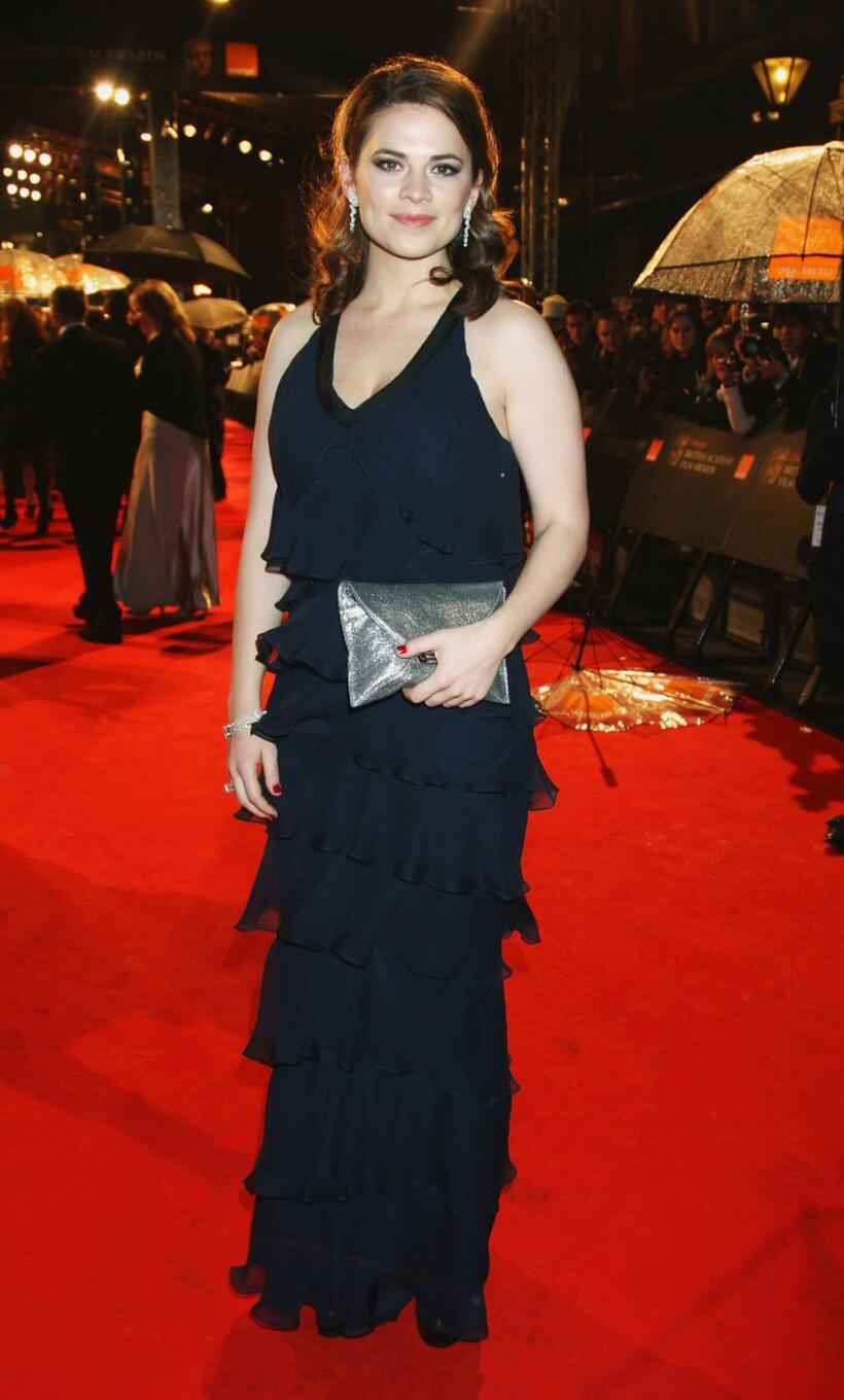 Hayley Atwell at the Orange British Academy Film Awards 2009.
