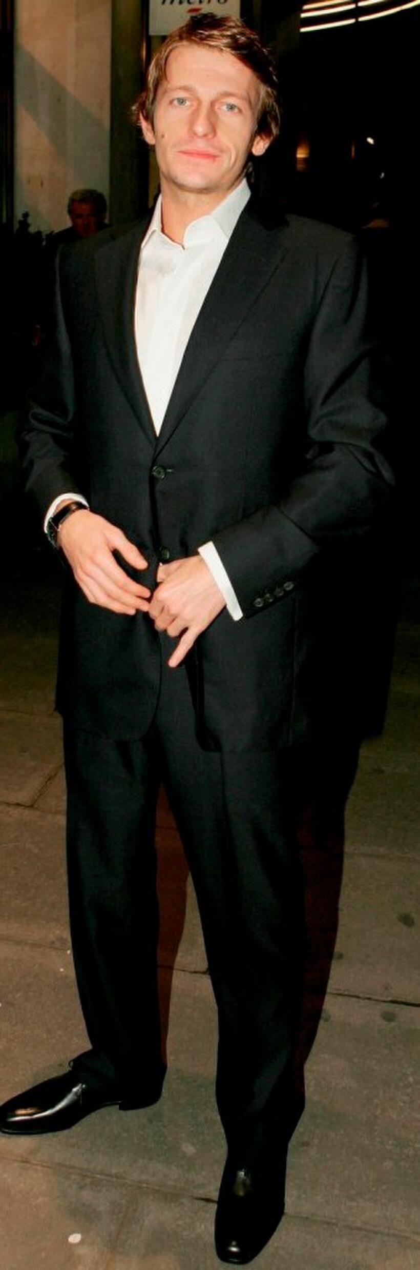 Leo Gregory at the UK premiere of "Stoned."