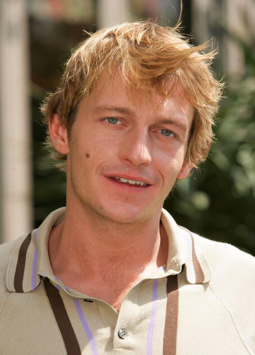 Leo Gregory at the photocall and press conference of "Stoned" during the 58th International Cannes Film Festival.