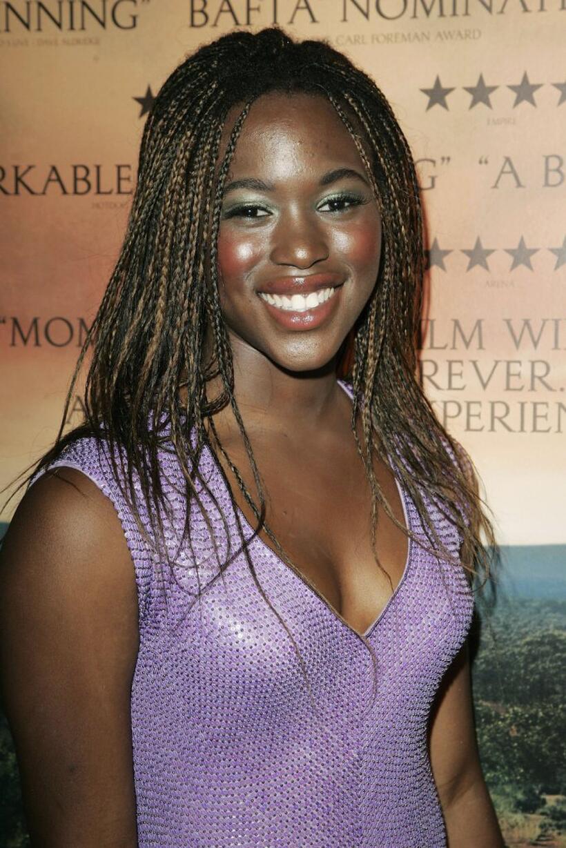 Claire-Hope Ashitey at the UK premiere of "Shooting Dogs."
