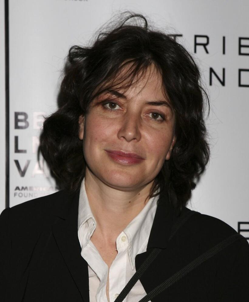Sabina Guzzanti at the press conference of "Viva Zapetero" during the 5th Annual Tribeca Film Festival.