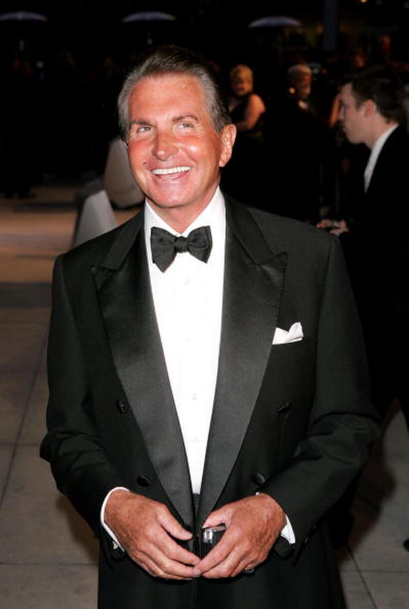 George Hamilton at the Vanity Fair Oscar Party.