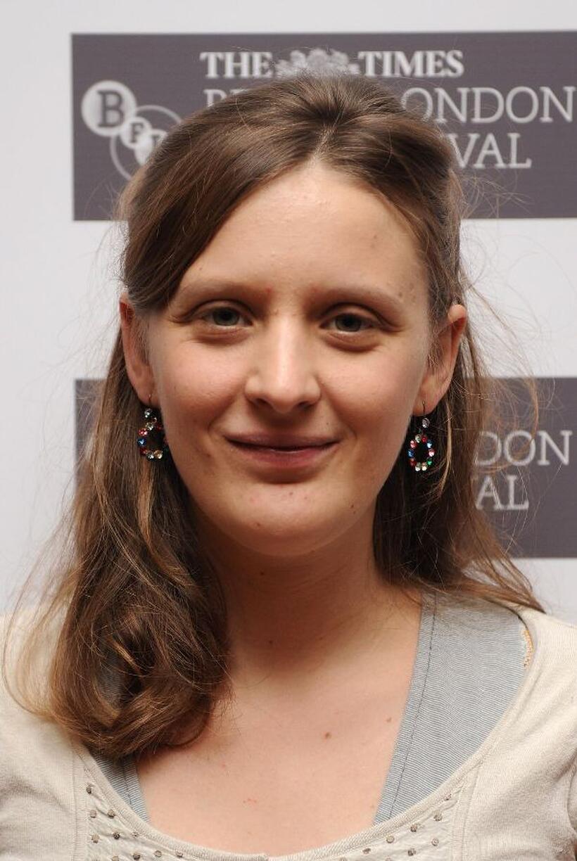 Mia Hansen-Love at the premiere of "Father of My Children" during the Times BFI 53rd London Film Festival.