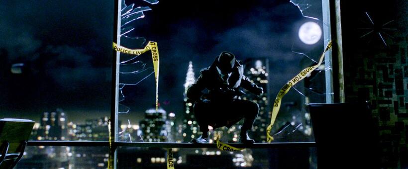 Jackie Earle Haley as Rorschach in "Watchmen."