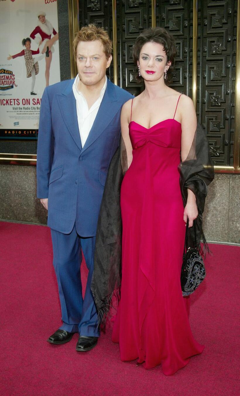 Eddie Izzard and Victoria Hamilton at the 57th Annual Tony Awards.