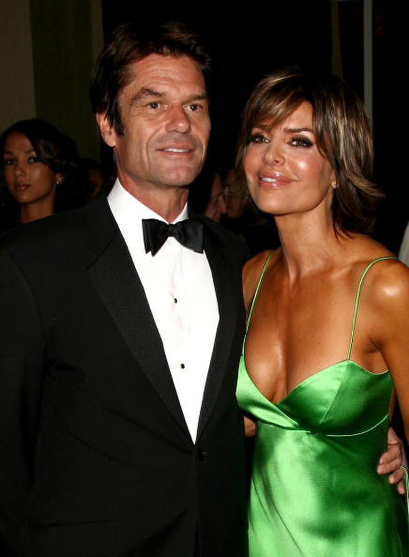 Harry Hamlin and wife actress Lisa Rinna at the 17th Annual Mercedes-Benz Carousel of Hope cocktail party.