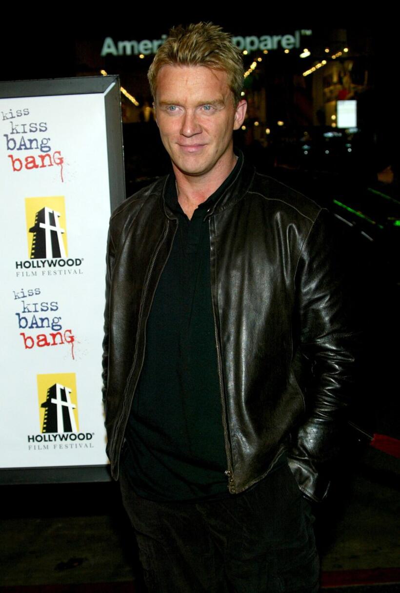 Anthony Michael Hall at the premiere of "Kiss Kiss Bang Bang."