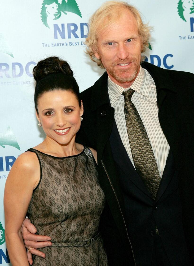 Julia Louis-Dreyfus and Brad Hall at the 7th Annual "Forces of Nature" Gala Benefit.