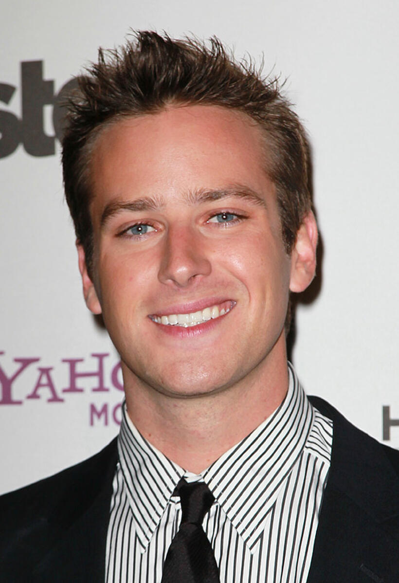 Armie Hammer Jr. at the 14th annual Hollywood Awards Gala.