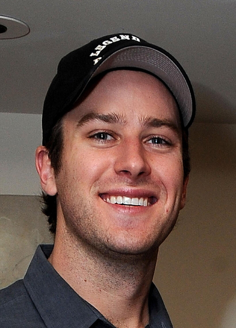 Armie Hammer Jr. at the 2011 DPA Golden Globes Gift Suite in California.
