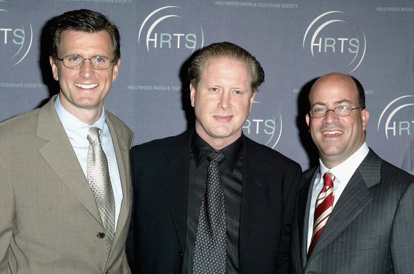Kevin Reilly, Darrell Hammond and Jeff Zucker at the Hollywood Radio and Television Society's 1st Annual Roast Honoring Jeff Zucker.