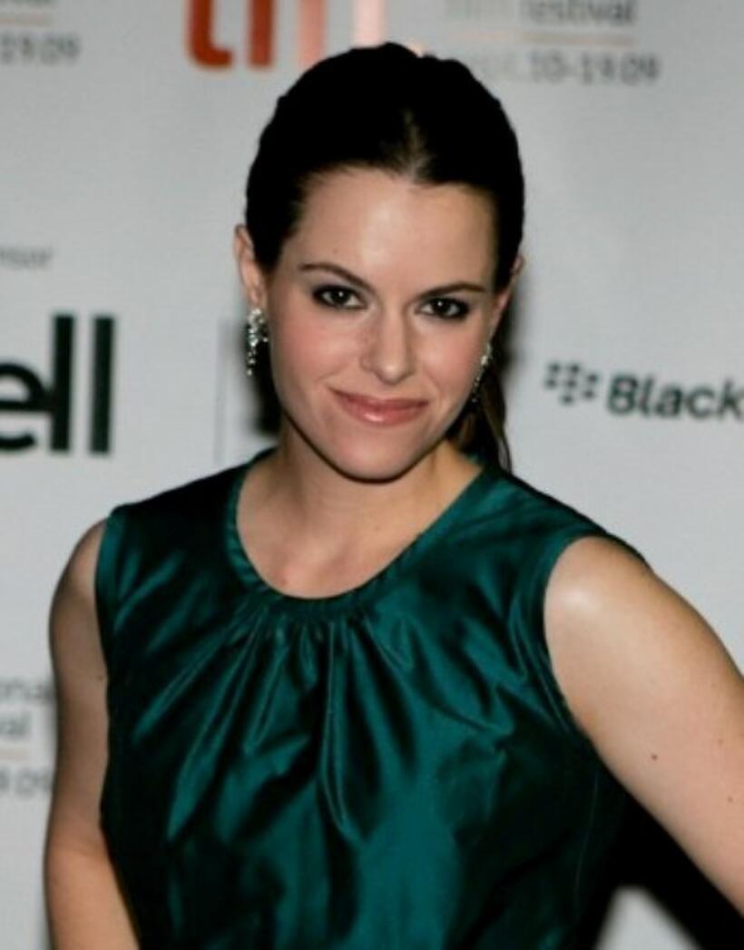 Emily Hampshire at the screening of "The Trotsky" during the 2009 Toronto International Film Festival.