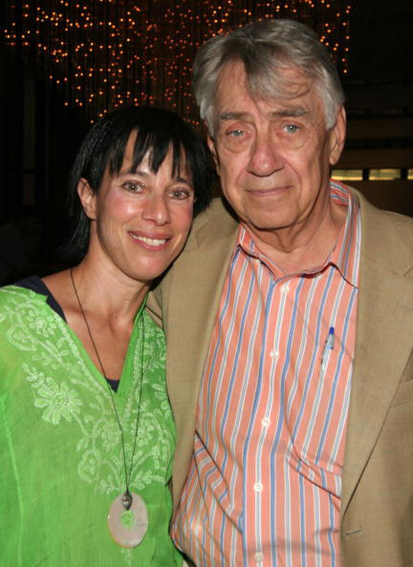 Philip Baker Hall and Nic Bettauer at the 20th Anniversary of the WIFF Film Finishing Fund.