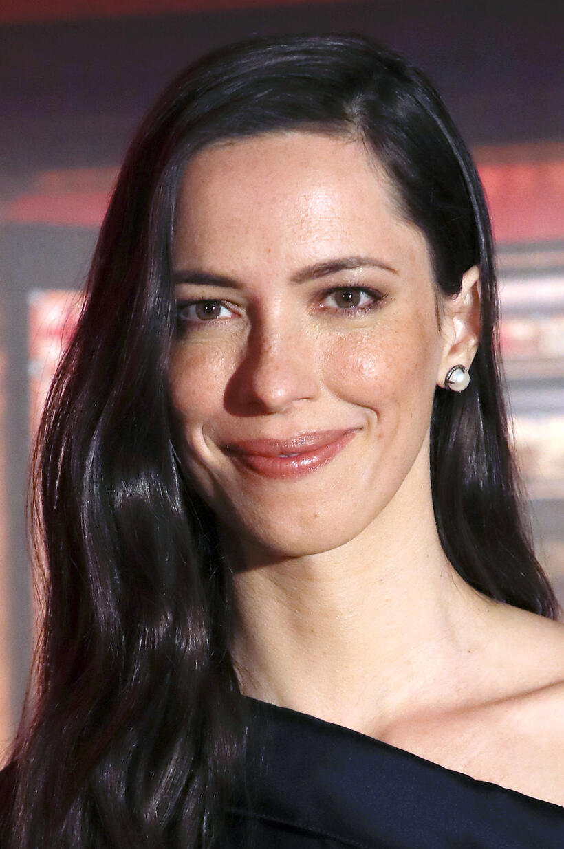 Rebecca Hall at the "Holmes & Watson" photocall in West Hollywood, California.