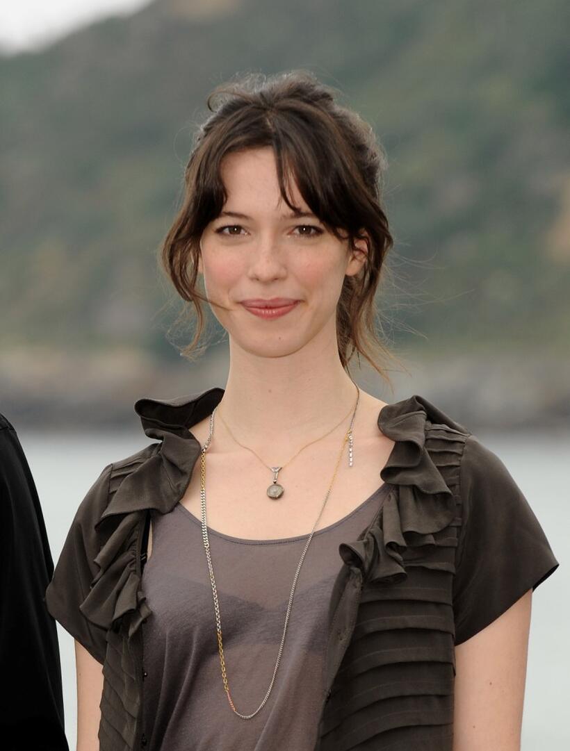 Rebecca Hall at the photocall of "Vicky Cristina Barcelona" during the San Sebastian International Film Festival.