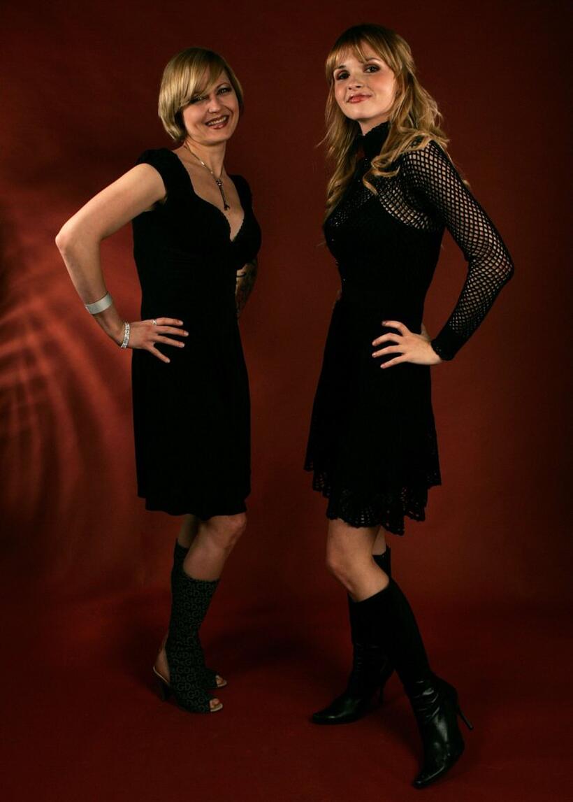 Barbie Brady and Valerie Azlynn at the AFI Fest 2006.
