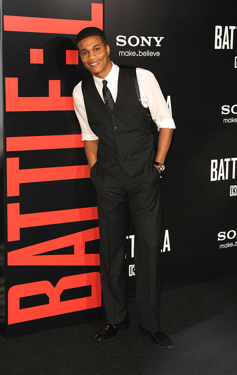 Cory C. Hardrict at the California premiere of "Battle : Los Angeles."