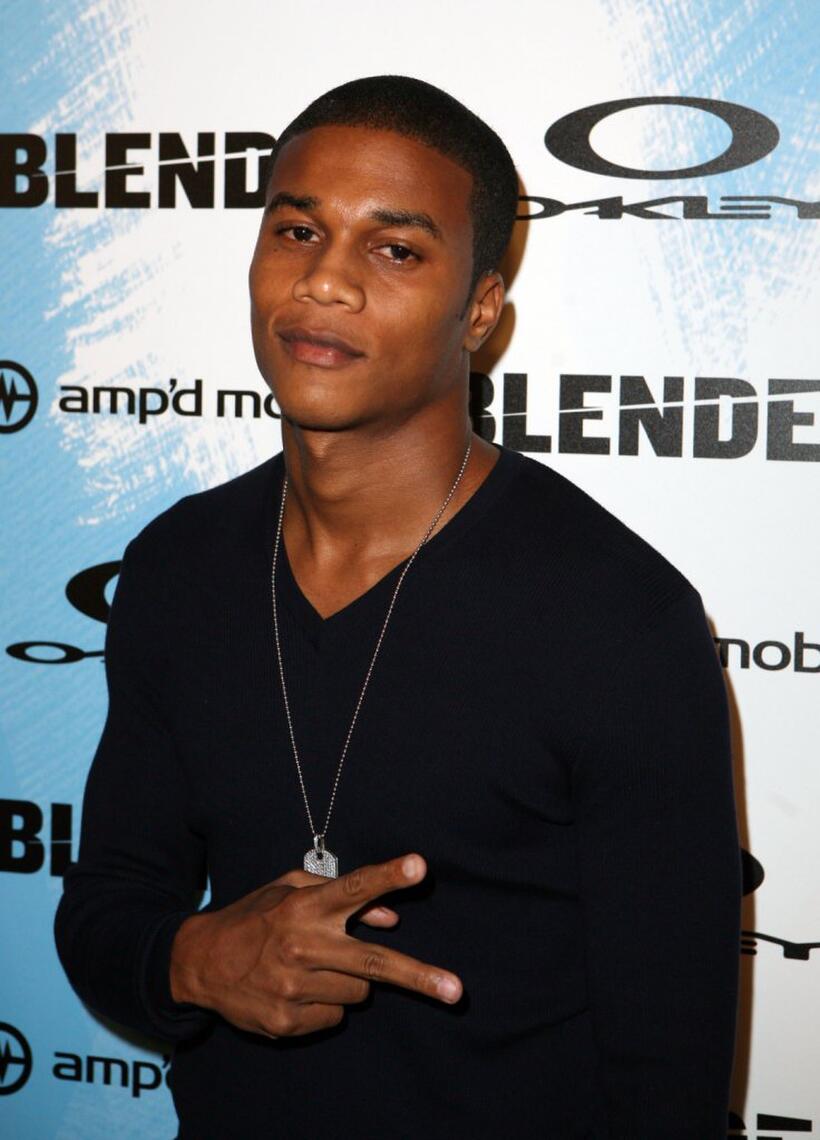 Cory C. Hardrict at the Blender and AMP'd Mobile's X Games 12 Kick-Off Party.